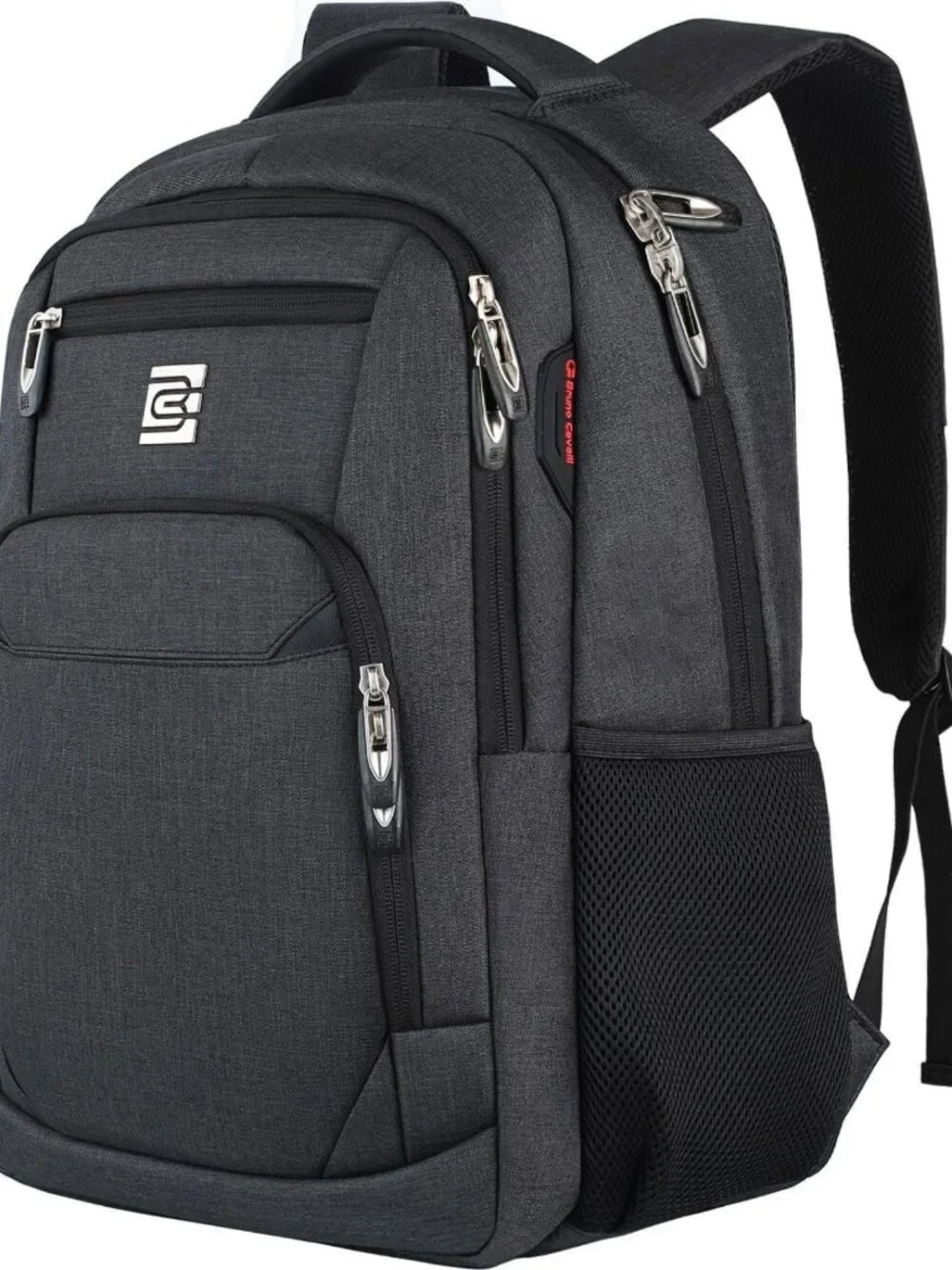Slim Anti-Theft Laptop Backpack, Water-Resistant College Bag for 15.6